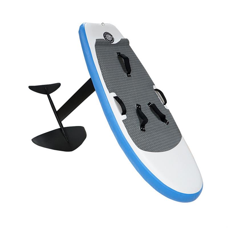Inflated water wing panel combination